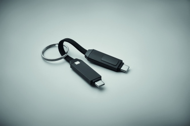 Logo trade promotional products image of: 60W charging cable keyring
